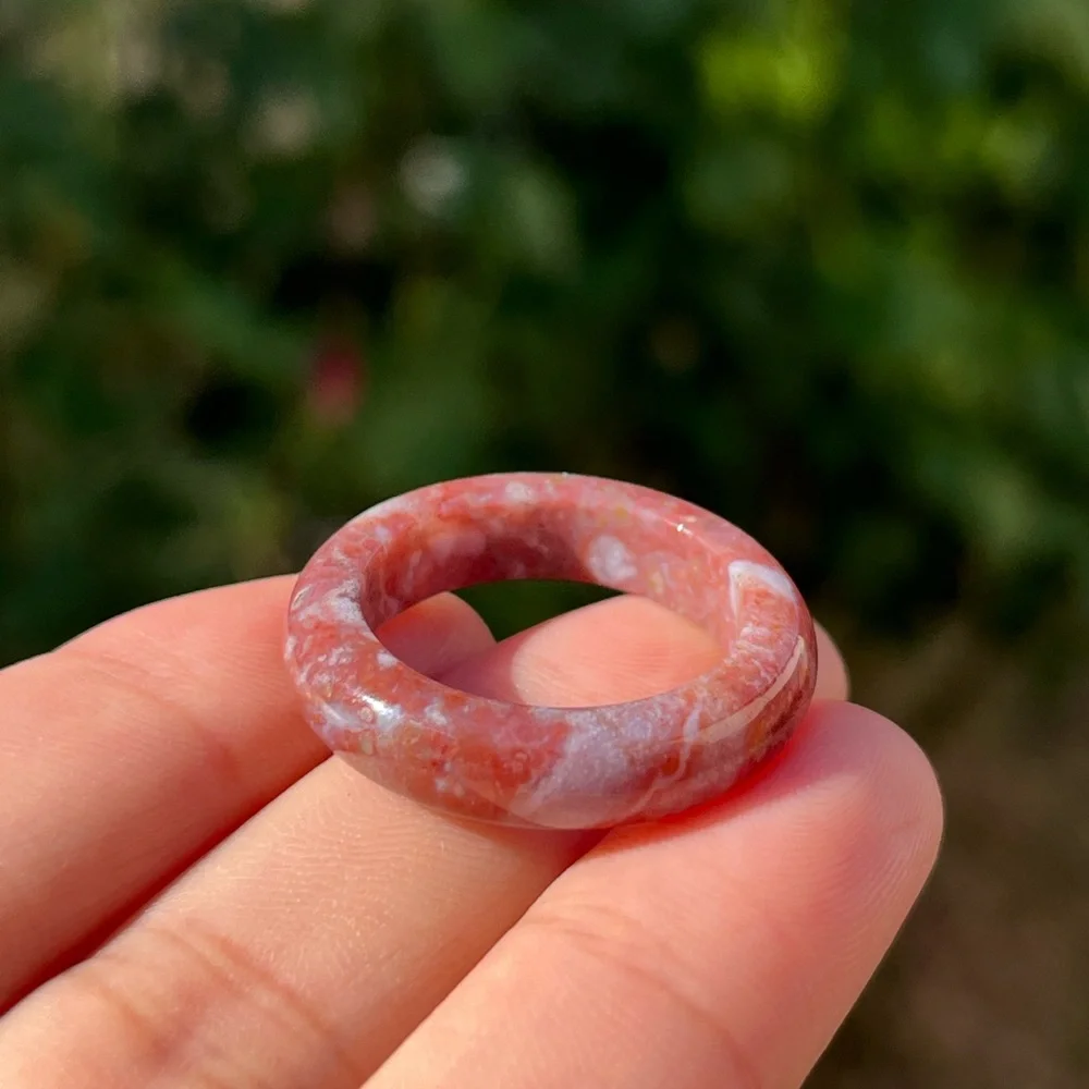 Size 9‎ ocean Jasper band ring
